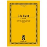 Bach, J. S.: Kantate BWV 56 »Kreuzstab-Kantate, Dominica 19 post Trinitatis« 