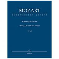 Mozart, W. A.: Streichquartett KV 465 C-Dur »Dissonanzen-Quartett« 