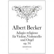 Becker, A.: Adagio religioso Op. 94 