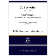 Bottesini, G.: Kontrabasskonzert fis-Moll »Gran Concerto« 