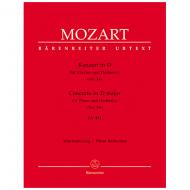 Mozart, W. A.: Klavierkonzert Nr. 16 KV 451 D-Dur 