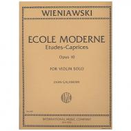 Wieniawski, H.: École moderne Op. 10 