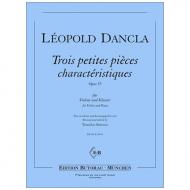 Dancla, L.: Trois petites pieces characteristiques Op. 55 