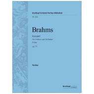 Brahms, J.: Violinkonzert D-Dur Op. 77 