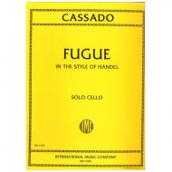 Cassado, G.: Fuge C-Dur (über ein Thema von Händel) 