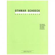 Schoeck, O.: Violinsonate O. Op. Nr. 22 