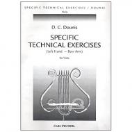 Dounis, D. C.: Specific Technical Exercises for Viola Op. 25 