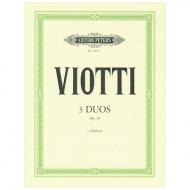 Viotti, G. B.: Duos Op. 29 