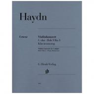Haydn, J.: Violinkonzert Nr. 1 Hob. VIIa C-Dur 