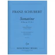 Schubert, F.: Violinsonatine Op. 137/1 D-Dur 