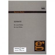 Marbe, M.: Sonate für 2 Violen (1966) 