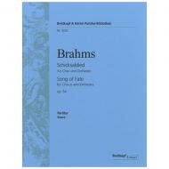 Brahms, J.: Schicksalslied Op. 54 