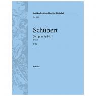 Schubert, F.: Symphonie Nr. 1 D-Dur D 82 