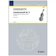 Hindemith, P.: Kammermusik Nr. 3 Op. 36/2 