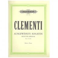 Clementi, M.: Ausgewählte Sonaten Band II 