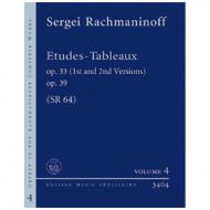 Rachmaninow, S.: Études – Tableaux Op. 33, Op. 39 SR 64 