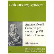 Vivaldi, A.: Violinkonzert Op. 7/11 RV 208 D-Dur – »Grosso Mogul« 