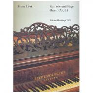Liszt, F.: Fantasie und Fuge über B-A-C-H 