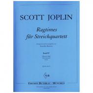 Joplin, S.: Ragtimes für Streichquartett Band 4 
