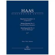 Haas, P.: Streichquartett Nr. 2 op. 7 »Von den Affenbergen« 