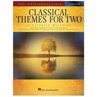 Classical Themes for Two Violins 