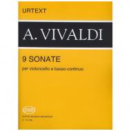 Vivaldi, A.: 9 Sonaten 