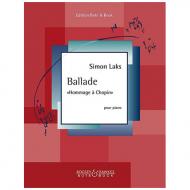 Laks, S.: Ballade »Hommage à Chopin« 