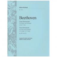 Beethoven, L. v.: 2 Romanzen Op. 40 und Op. 50 