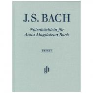 Bach, J. S.: Notenbüchlein für Anna Magdalena Bach (Leinenausgabe) 