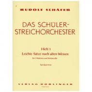 Schäfer, R.: Das Schülerstreichorchester Band 1 