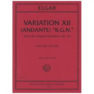 Elgar, E.: Variations XII B.G.N. 