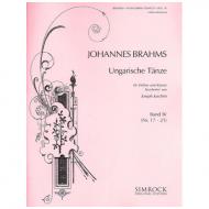 Brahms, J.: Ungarische Tänze Band 4 (Joachim) 