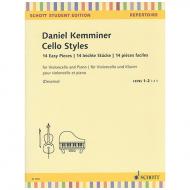 Kemminer, D.: Cello Styles – 14 Easy Pieces 