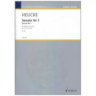 Heucke, S.: Violinsonate Nr. 1 Op. 38 