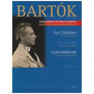 Bartók, B.: Für Kinder — Ausgewählte Stücke 
