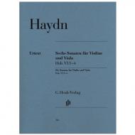 Haydn, J.: 6 Sonaten VI: 1-6 