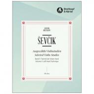 Sevcik, O.: Ausgewählte Violinstudien Band 1 und Band 2 
