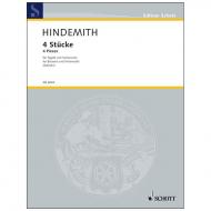 Hindemith, P.: 4 Stücke 