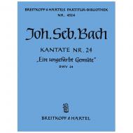 Bach, J. S.: Kantate BWV 24 »Ein ungefärbt Gemüte« 
