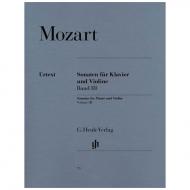 Mozart, W. A.: Violinsonaten Band 3 KV 454 / KV 481 / KV 526 / KV 547 & 570 