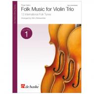 Folk Music für Violin Trio - Vol. 1 