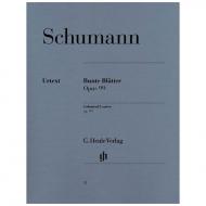 Schumann, R.: Bunte Blätter Op. 99 