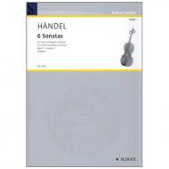 Händel, G. F.: 6 Sonaten Band 1 