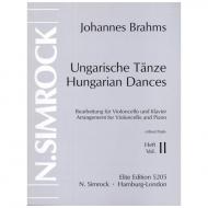Brahms, J.: Ungarische Tänze Band 2 (Nr.6-10) 