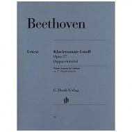 Beethoven, L. v.: Klaviersonate Nr. 23 f-Moll Op. 57 Appassionata 