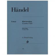 Händel, G. F.: Klaviersuiten (London 1720) 