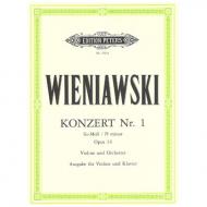 Wieniawski, H.: Violinkonzert Nr. 1 Op. 14 fis-Moll 