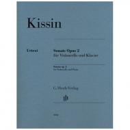 Kissin, E.: Violoncellosonate Op. 2 