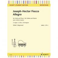 Fiocco, J.-H.: Allegro G-Dur 