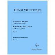 Vieuxtemps, H.: Violinkonzert Nr. 4 d-moll Op. 31 